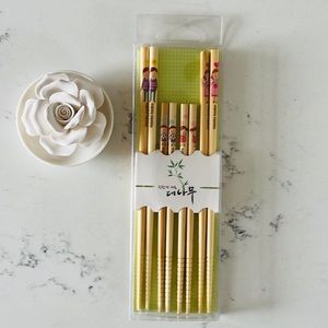 Happy Family Bamboo reusable Chopsticks
